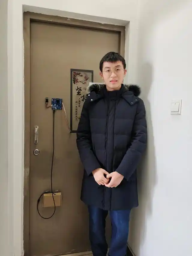Electronic lock-making principles  stm32 fingerprint-making academy   xi'an electronics university students invent smart door locks