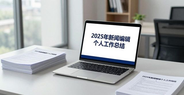 Summary of personal work of news editors