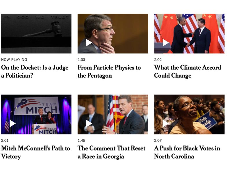 English news site