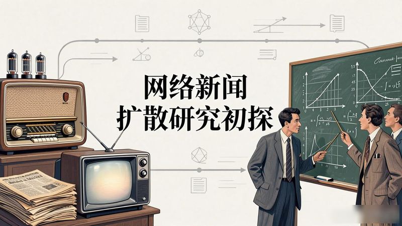 Special features of online news dissemination