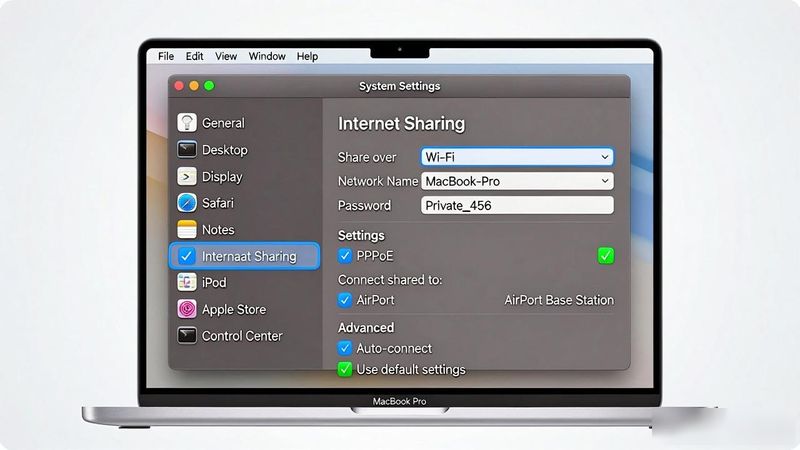 Mac share hot spots