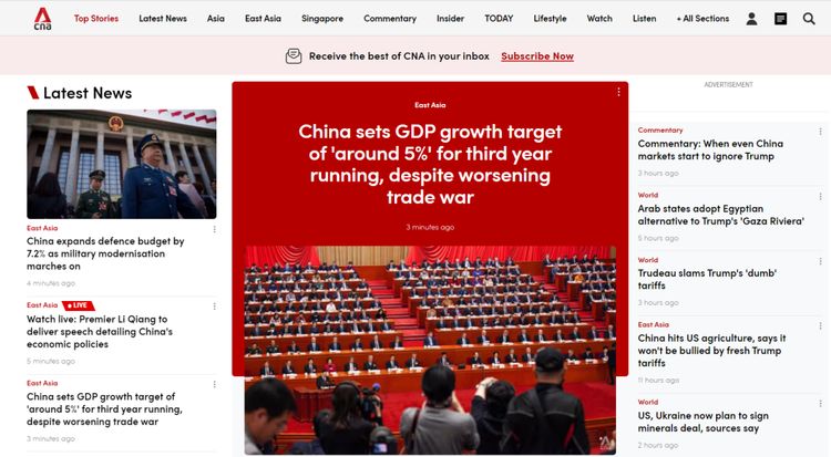 Newest international news headlines