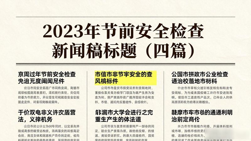 Classic news title