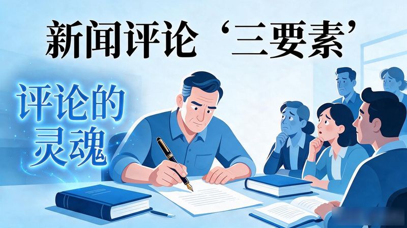 Four elements of news review articles